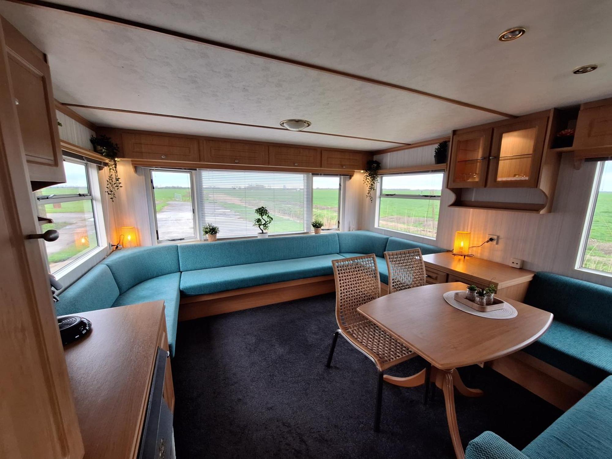 Stacaravan Elly, Minicamping De Grutte Earen Burum Exterior foto